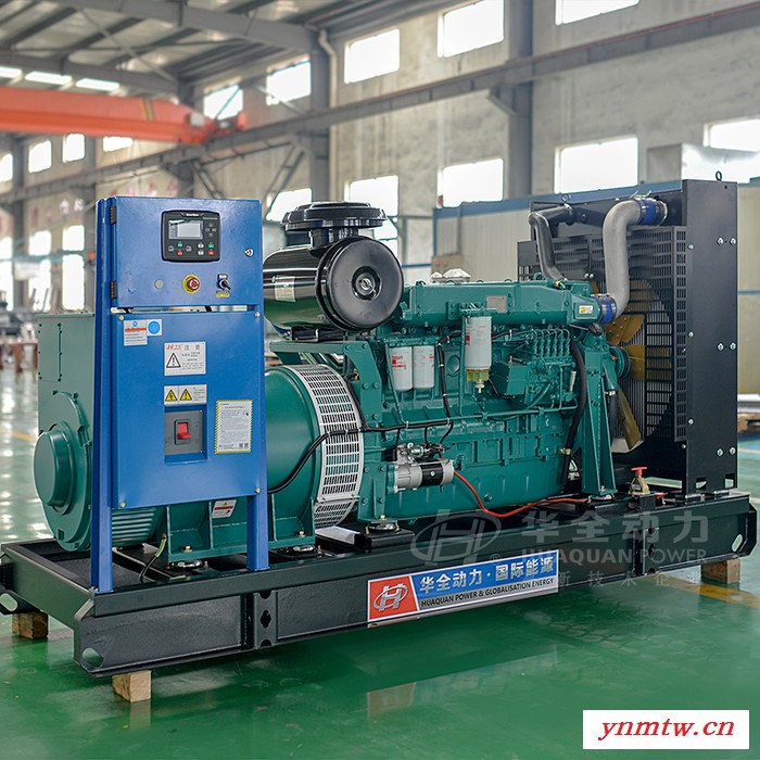 静音发电机300千瓦 山东潍坊静音300kw柴油发电机组 大功率柴油发电机配四保护控制系统图3