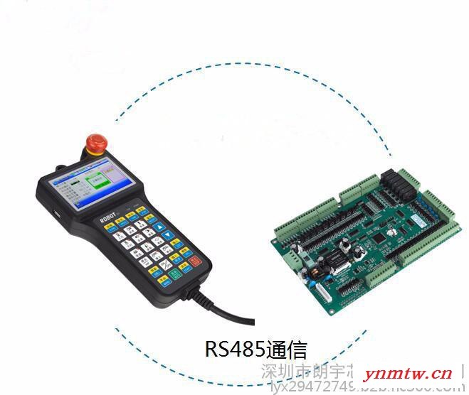 注塑机械手控制系统朗宇芯LYX-X1斜臂控制系统图4