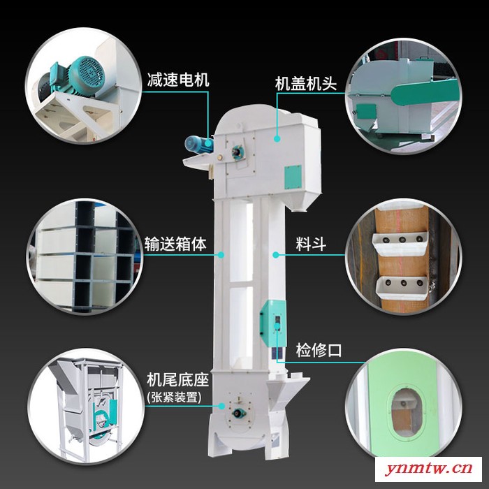 新恒富皮带式饲料输送机  带式输送机 应用范围广
