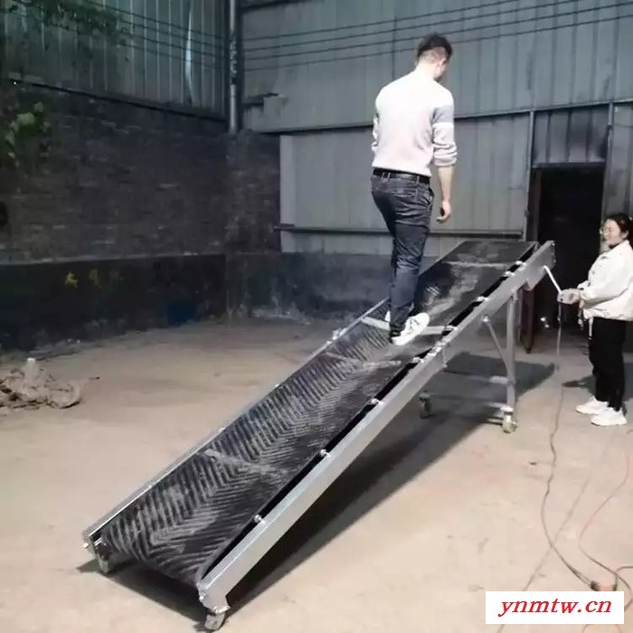 防滑皮带输送机 定做移动式输送机 价格便宜图4