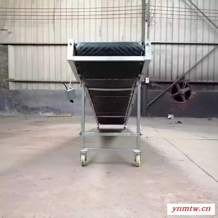 防滑皮带输送机 定做移动式输送机 价格便宜