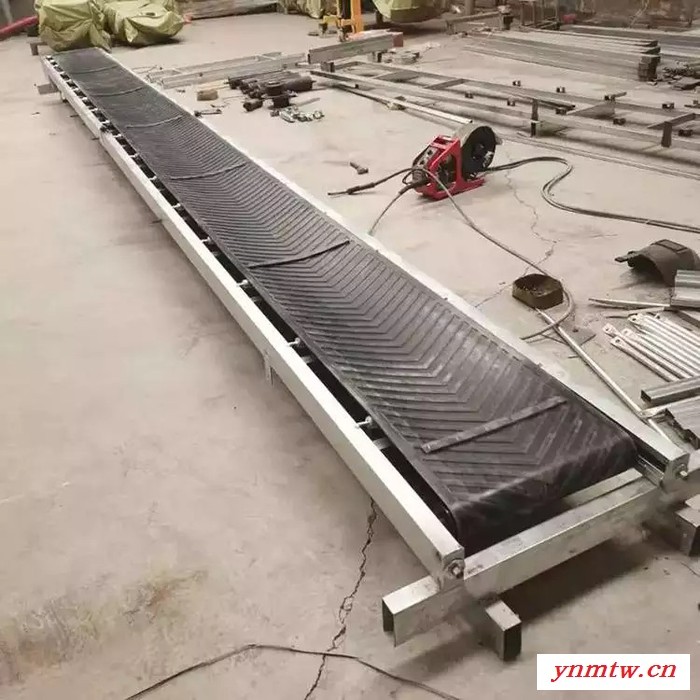平板式输送机 多功能皮带输送机 小型折叠式图3
