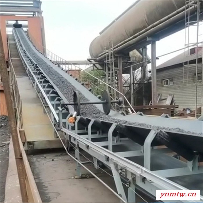 厂家现货带式输送机   流水线皮带输送机  爬坡输送设备图1