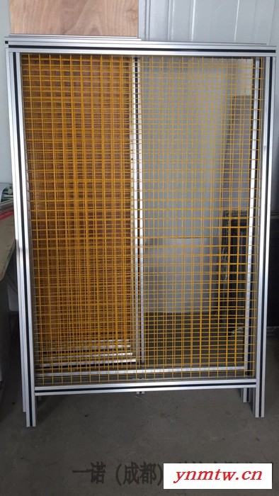 一诺 工业铝型材护栏设备防护栏 生产线安全围栏  外框护栏 设备机罩 机器人安全防护围栏 机械防护装置图8