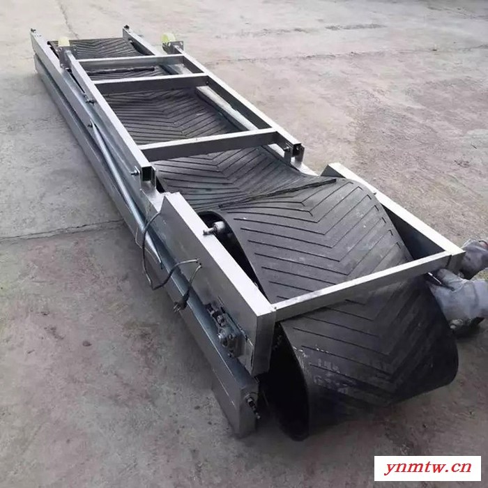 移动式大倾角皮带输送机 多功能皮带输送机 种类全图5