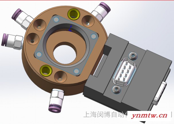 机器人自动工具快换装置图1