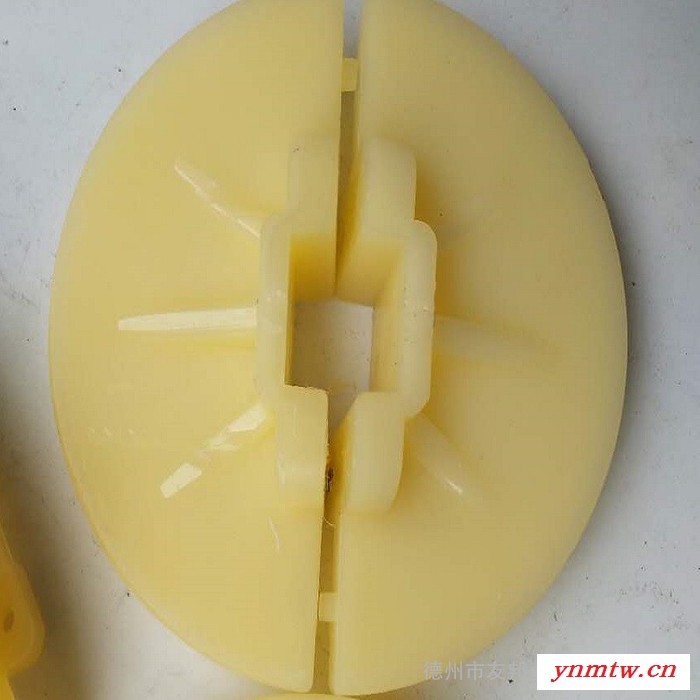 德州友邦 聚氨酯DN219方链管链输送机盘片  PE  PUPA材质管链设备配件刮板图3