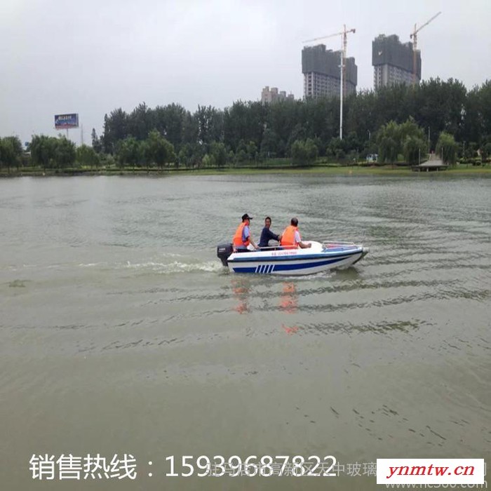 厂家直供天中鸟TZ380型4人乘敞口快艇 安全高速达人图3