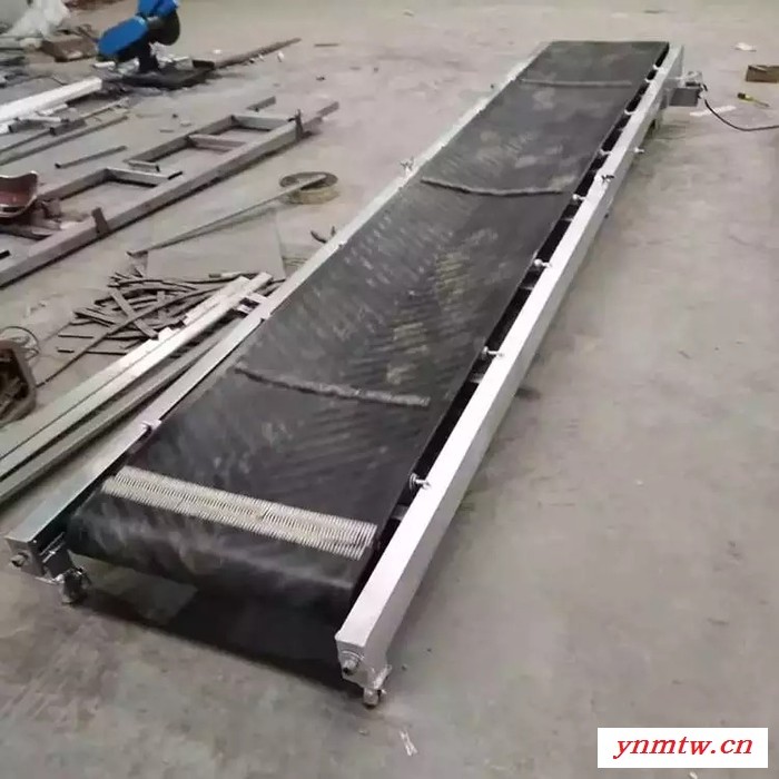 移动式大倾角皮带输送机 装车爬坡皮带输送机 价格实惠图6