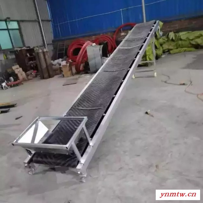 移动式大倾角皮带输送机 装车爬坡皮带输送机 价格实惠图8