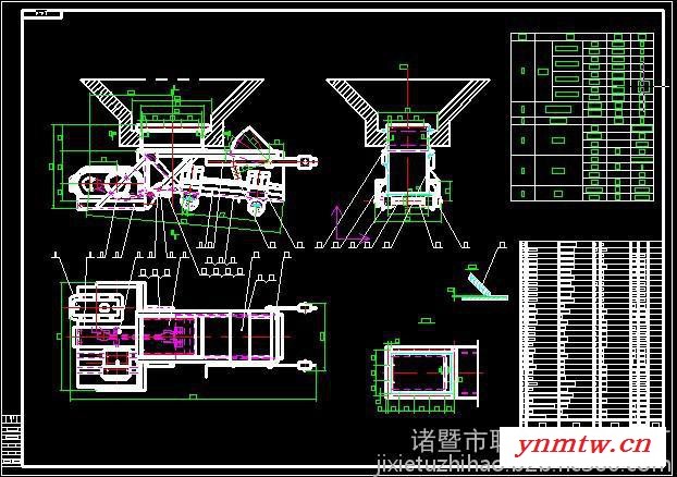 K往复式给料机 ZWJ自流往复式给煤机 耐压称重全封闭式给煤机图纸图4