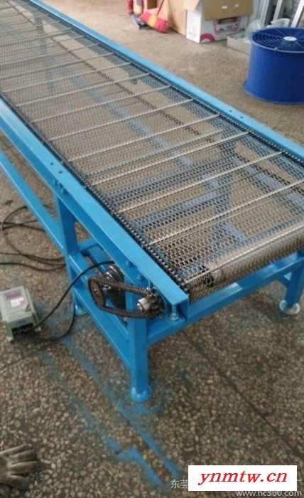 不锈钢网带输送机 流水线输送设备 耐高温带式输送机 食品输送机图2