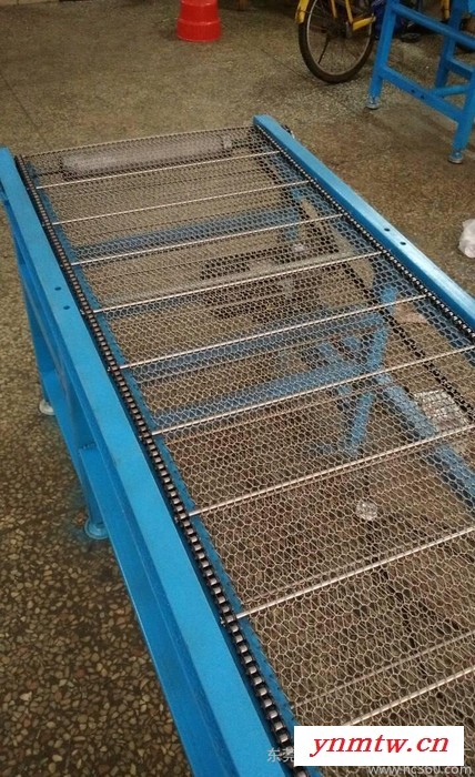 不锈钢网带输送机 流水线输送设备 耐高温带式输送机 食品输送机图3