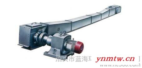 供应泊头蓝海MZ除尘器用埋刮板机  刮板输送机图2