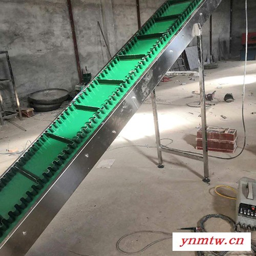 江苏轻工业带式输送设备 爬坡皮带输送机图2