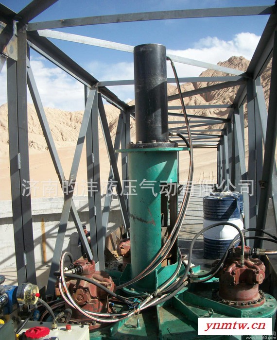青海鸿丰矿业 浓缩机 液压电控系统 液压缸 液压马达