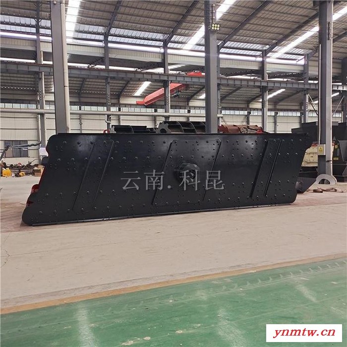 科昆机械 震动筛 振动筛分机 石灰石圆振动筛 移动筛沙机 直线振动筛 多层振动筛图3