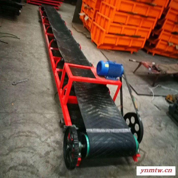 嘉鑫定制 推出新品标准化输送机 升降上料移动式皮带输送机  卸装上料输送机 质量保证图1