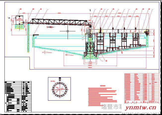 GZM38米液压式浓缩机CAD图纸