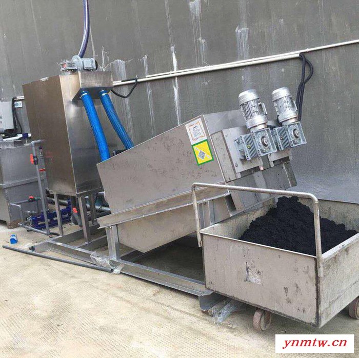 叠螺机352 中大处理量脱水机 污泥浓缩机 操作简单无需人工值守图4