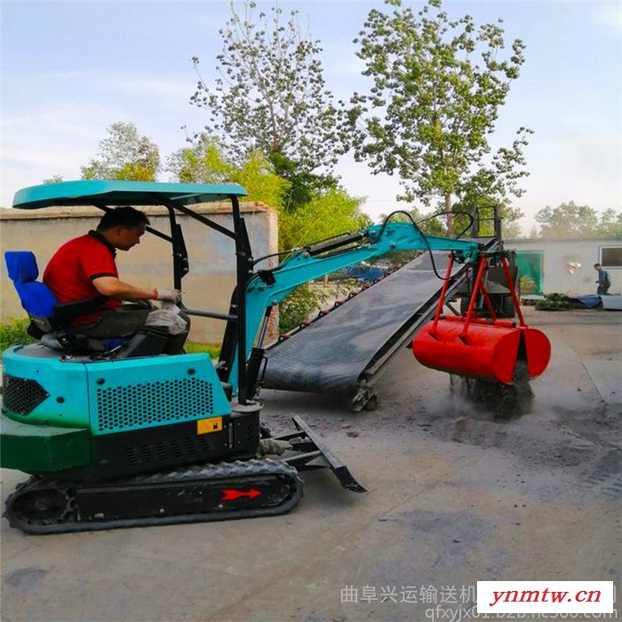 小型旋挖机 食带式输送机  市政工程小挖机z1图4