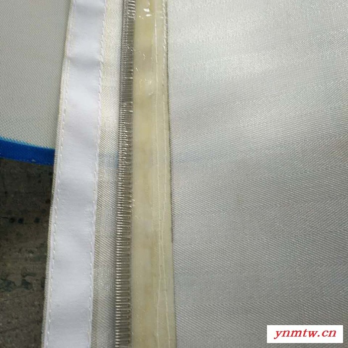 供应红色脱硫网  耐磨防腐耐用筛网  压滤机可用 脱硫滤网图3