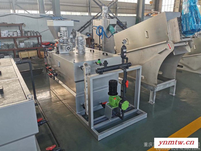 重庆浩翰环保DLTS-301 叠螺式污泥脱水机 化工业污泥脱水 带式压滤机  离心脱水机图8