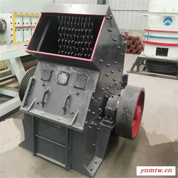 河南嵩赢批发价供应 化肥结晶锤式破碎机800×800型焦炭锤式破碎机石膏原料破碎机图4