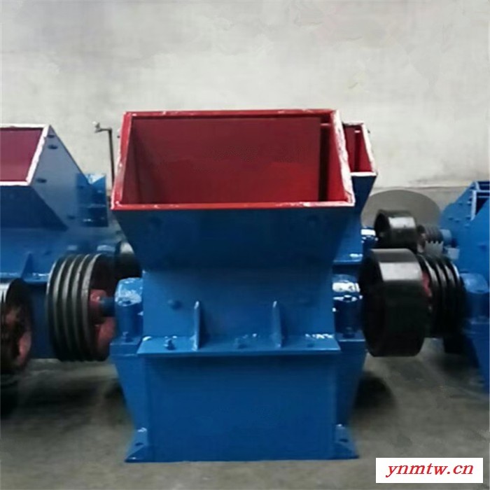 河南嵩赢批发价供应 化肥结晶锤式破碎机800×800型焦炭锤式破碎机石膏原料破碎机图2