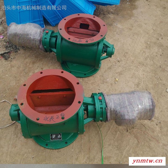 400*400钢性叶轮给料机 YJD-26星型卸灰阀厂家图3