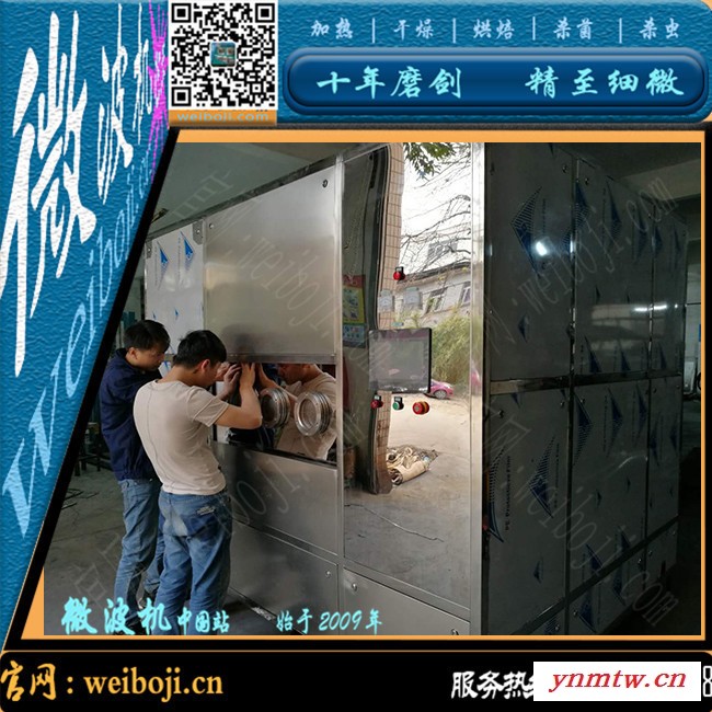颗粒肉制品真空干燥机 中药浸膏真空干燥机 微波真空干燥机图4