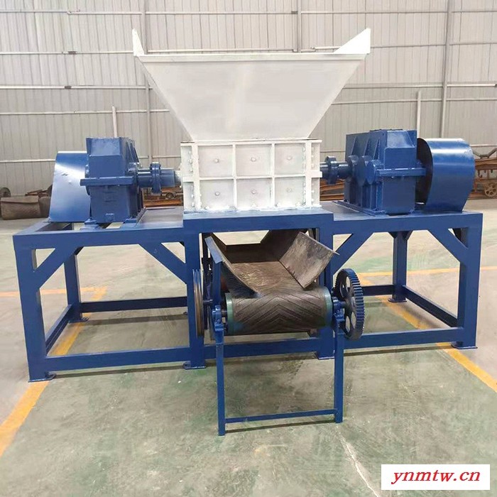 撕碎机破碎机性能稳定 卓泰300型哈尔滨塑料撕碎机