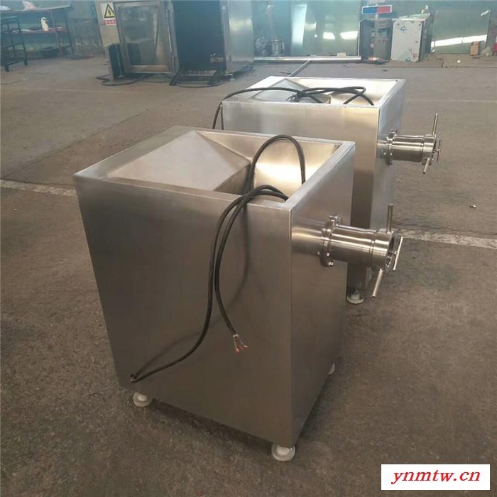 景翔制造大型冻肉破碎绞肉机 养殖场用制作饲料冻肉破碎机 大块芝士块自动破碎机器图2