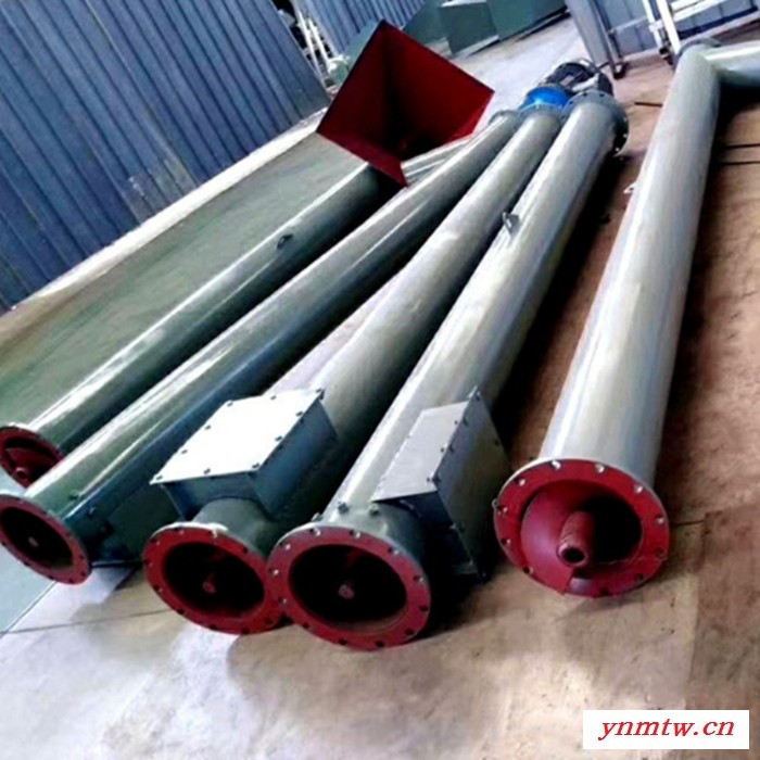 东州 LS型螺旋输送机 无轴螺旋输送机 不锈钢螺旋机 除尘器U型绞龙给料机图4