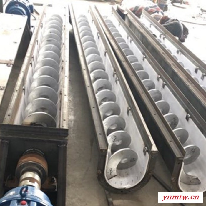 东州 LS型螺旋输送机 无轴螺旋输送机 不锈钢螺旋机 除尘器U型绞龙给料机图6