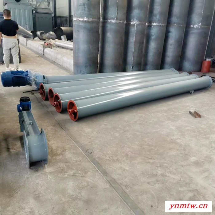 东州 LS型螺旋输送机 无轴螺旋输送机 不锈钢螺旋机 除尘器U型绞龙给料机图5
