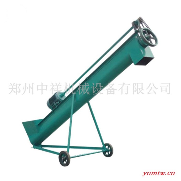 定制螺旋上料机 水泥蛟龙给料机 U型绞龙不锈钢无轴螺旋输送机图5