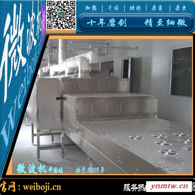 棕叶烘干干燥机 桑叶烘干机 微波烘干机图2