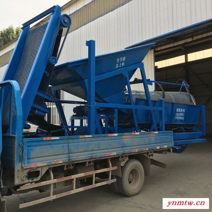 筛沙机 鹅卵石破碎机建筑工地筛砂机图3