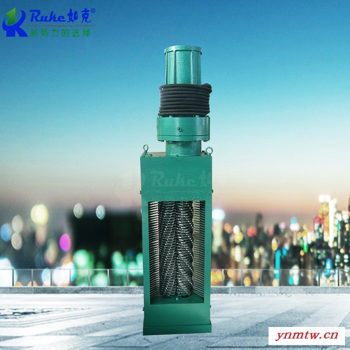 江苏如克环保厂家销售PZG1-5X5型转鼓式格栅破碎机图3