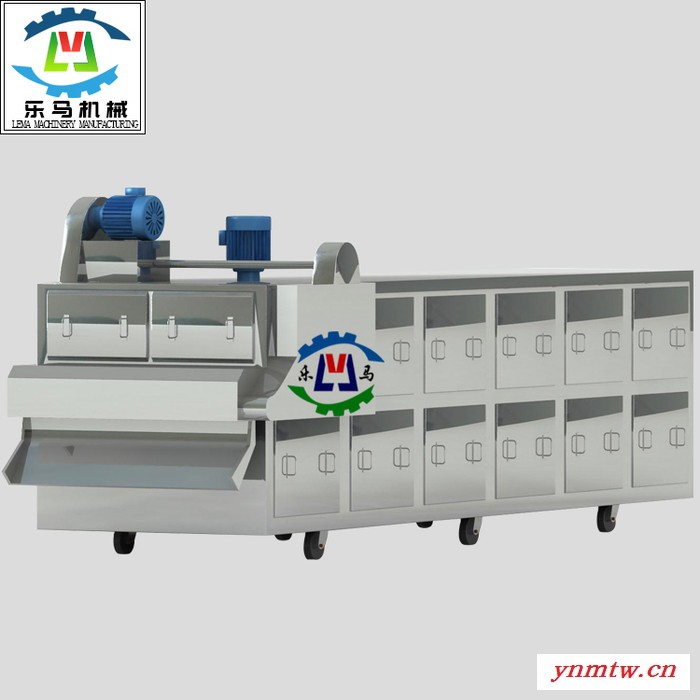 乐马机械DWT1208型带式干燥机，带式烘干机图3