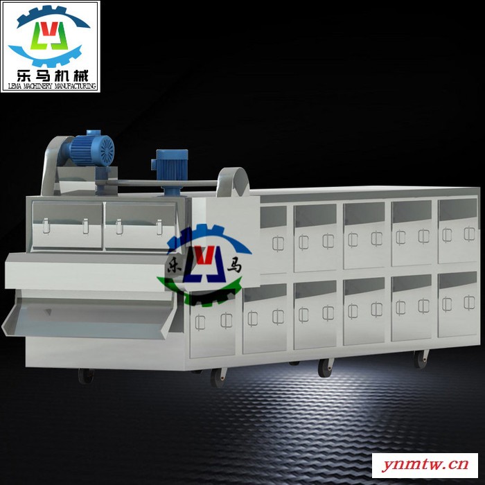 乐马机械DWT1208型带式干燥机，带式烘干机图2