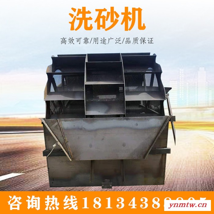 洗砂筛沙一体机 轮式洗沙机 百众机械 圆锥破碎机图3