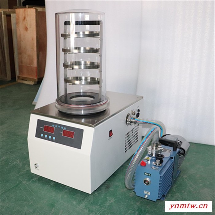 川一仪器FD-1A-80 冷冻干燥机 多歧管冷冻干燥机实验用T型大容量真空冻干设备图3