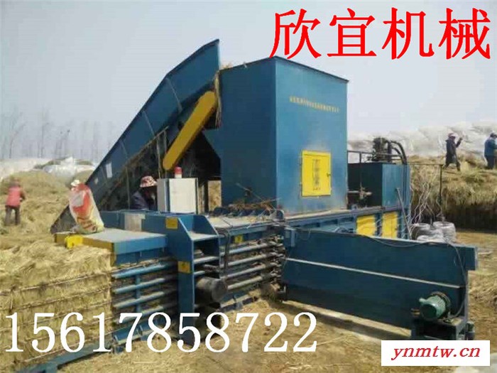供应废旧塑料瓶打包机 大型金属破碎机设备 捆扎系扣稳定性高图6