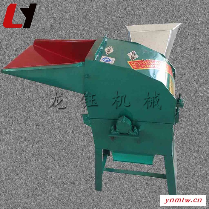 龙钰机械地瓜干粉碎机 稻草饲料粉碎机 360型青饲料破碎机图7