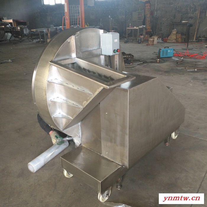 景翔牌QK-200型冻肉刨肉机 冷冻肉刨肉片机 冰盘破碎机 刨肉片机图6