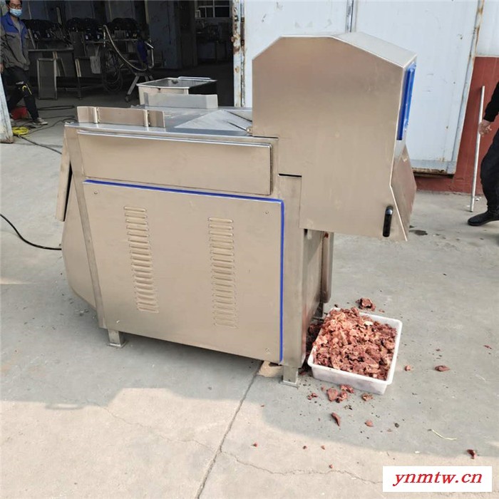 景翔牌QK-200型冻肉刨肉机 冷冻肉刨肉片机 冰盘破碎机 刨肉片机图1