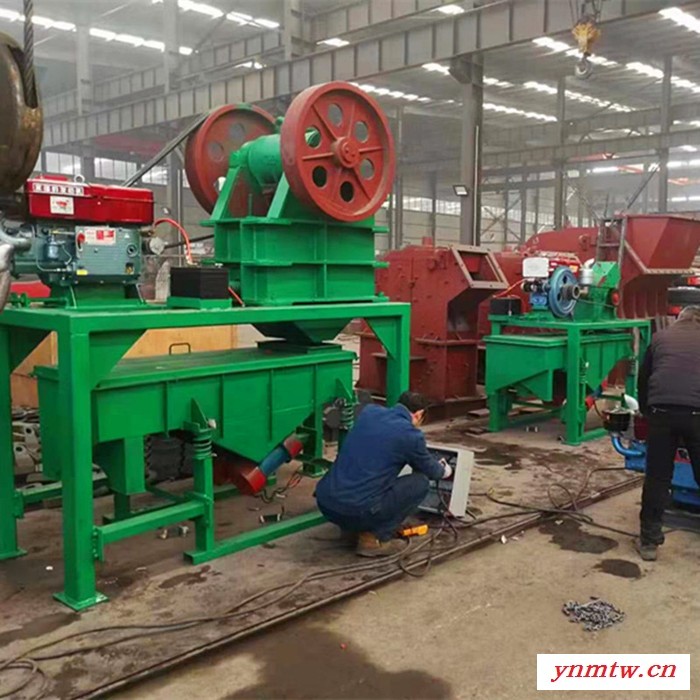 佰沃重工100吨鹅卵石鄂式破碎机 石料厂鄂式细碎机 小型石头鄂破报价图2