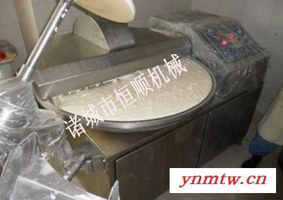 恒顺不锈钢果蔬肉类斩拌破碎机  果肉碎屑机 肉制品斩碎机图5